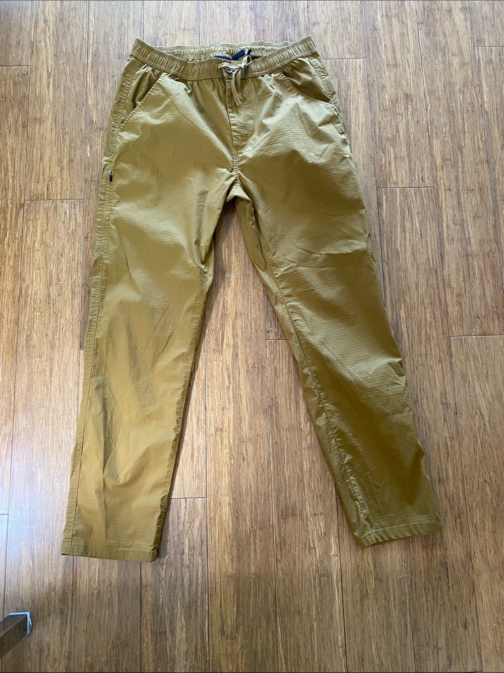 Prana Men's Drawstring pant in Caramel Brown